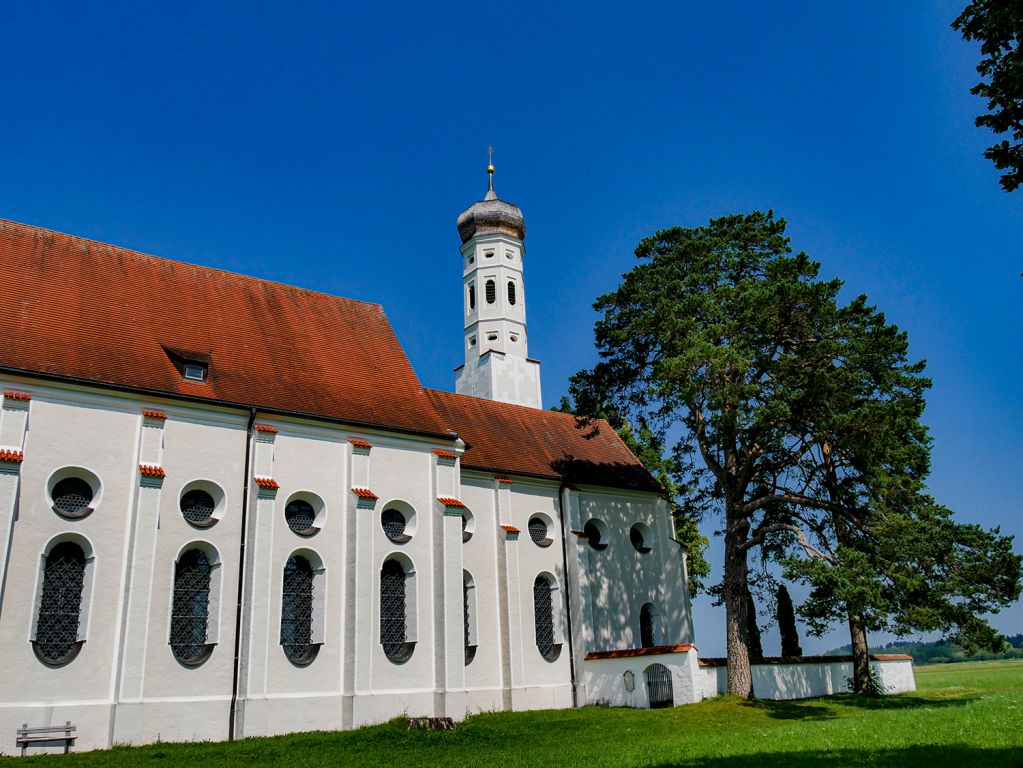 Altehrwürdig - Seit 1733 entspricht die Kirche in etwa dem heutigen Erscheinungsbild.  - © alpintreff.de - Christian Schön